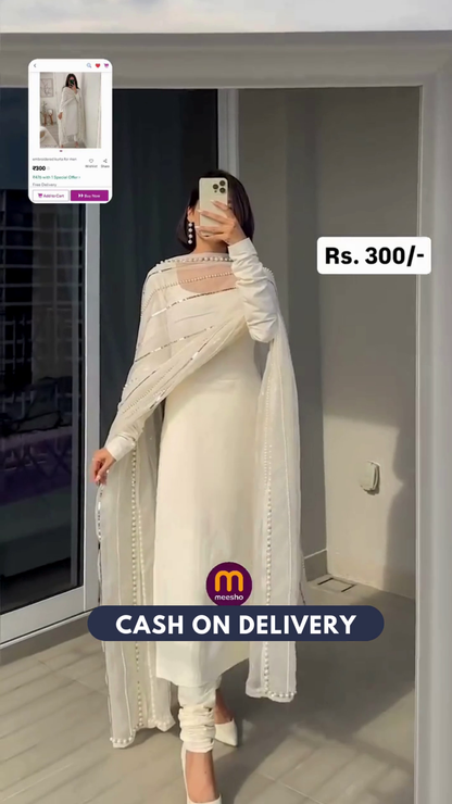 Isha Pearl Suit Set