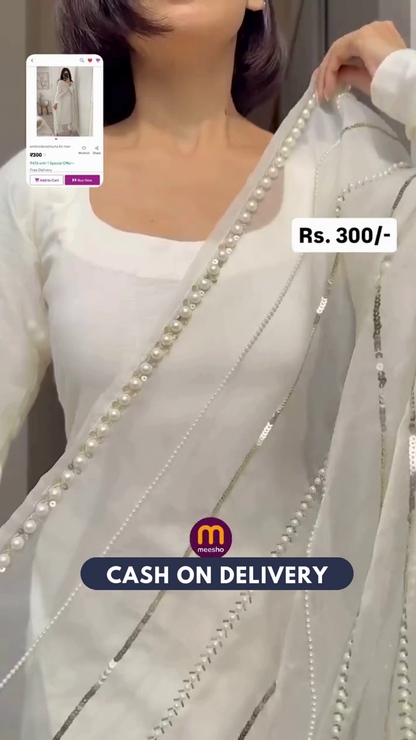 Isha Pearl Suit Set