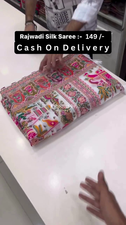 Rajwadi Silk Saree: Royal Heritage Collection